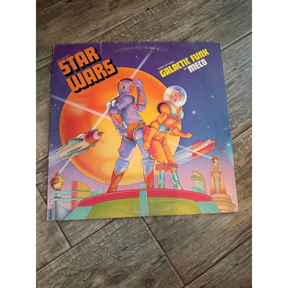 Star Wars Galactic Funk by MECO (Disco) 1977 Vinyl Record LP